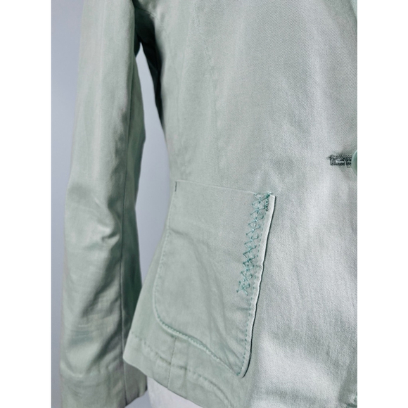 Women's Cartonnier Antropology Blazer XS Light Mint CA 32054 - Picture 4 of 8